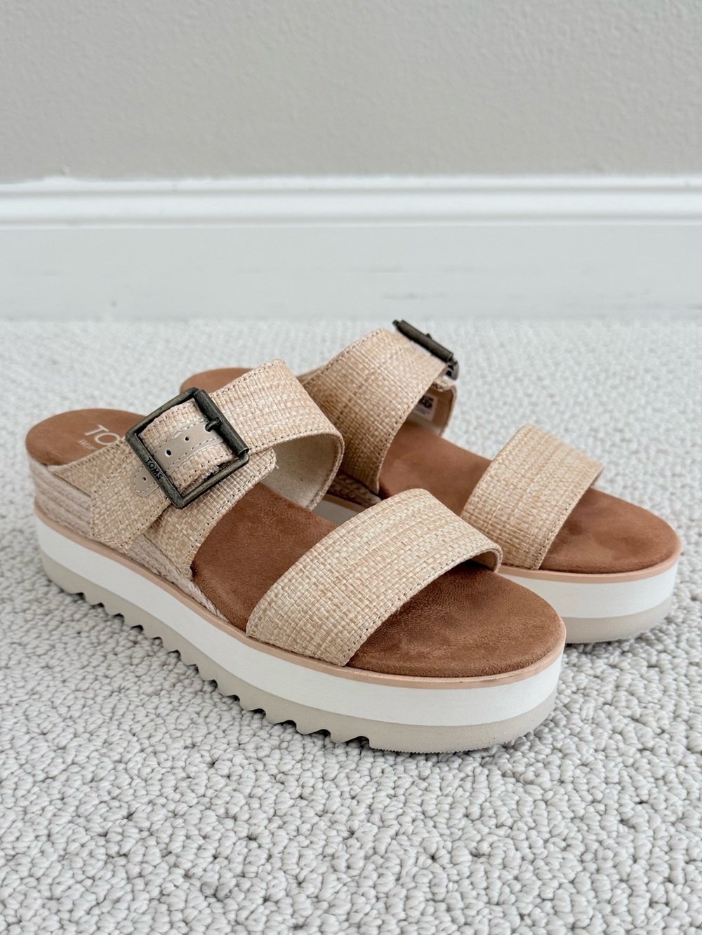TOMS Diana Mule Buckle Sandal